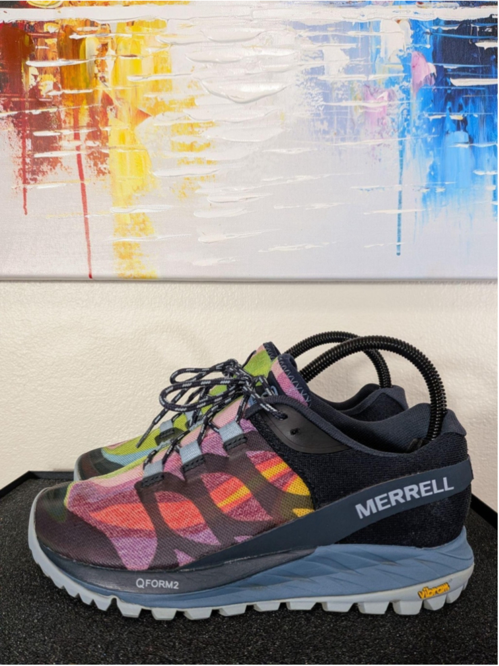 Merrell Antora Shoes Womens Size 6 Multicolor Colorblock Trail Sneakers J99990